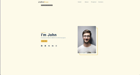 Craig Doe UI/UX Designer